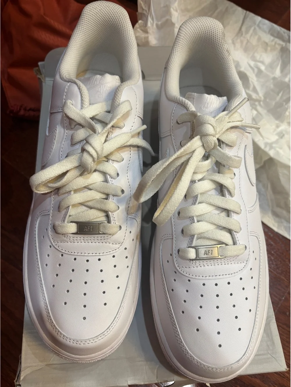 Size 12 Nike Air Force 1 Low '07 White